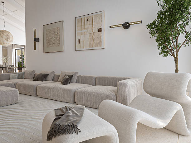 Interior rendering for real estate agency